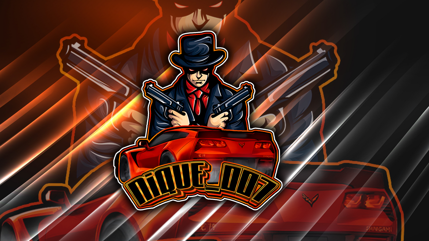 Bullet Baron Mascot Logo