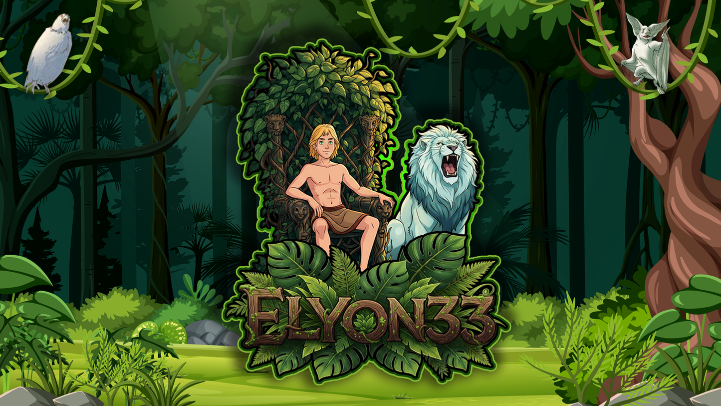 Forest Beast Mascot Logo