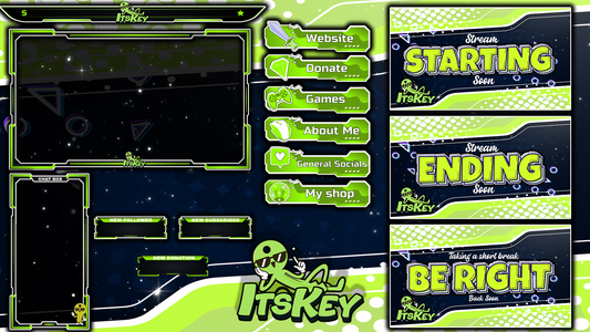 ItsKey Pro Gaming Overlay Pack