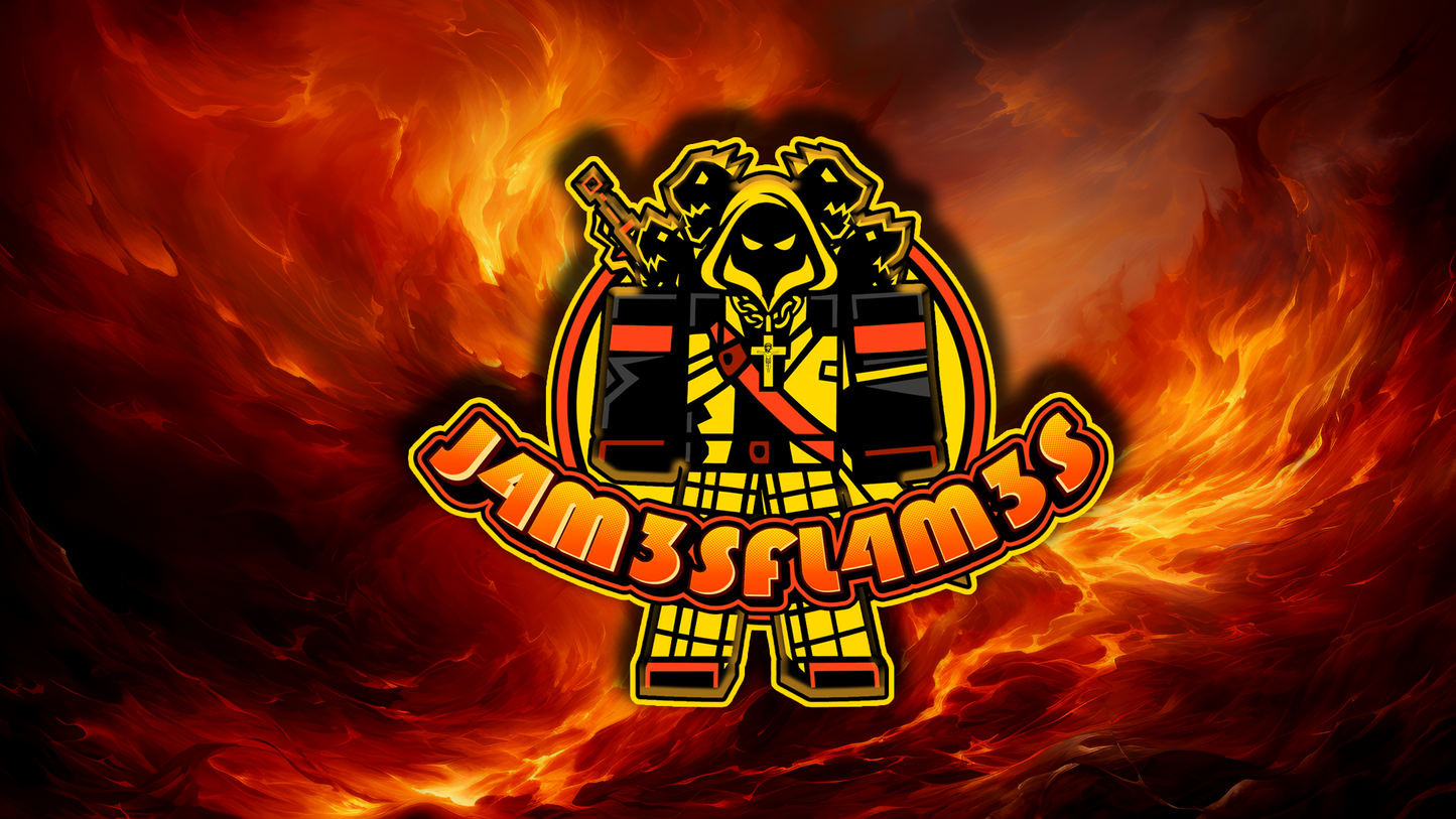 Hellfire Gamer Mascot Logo