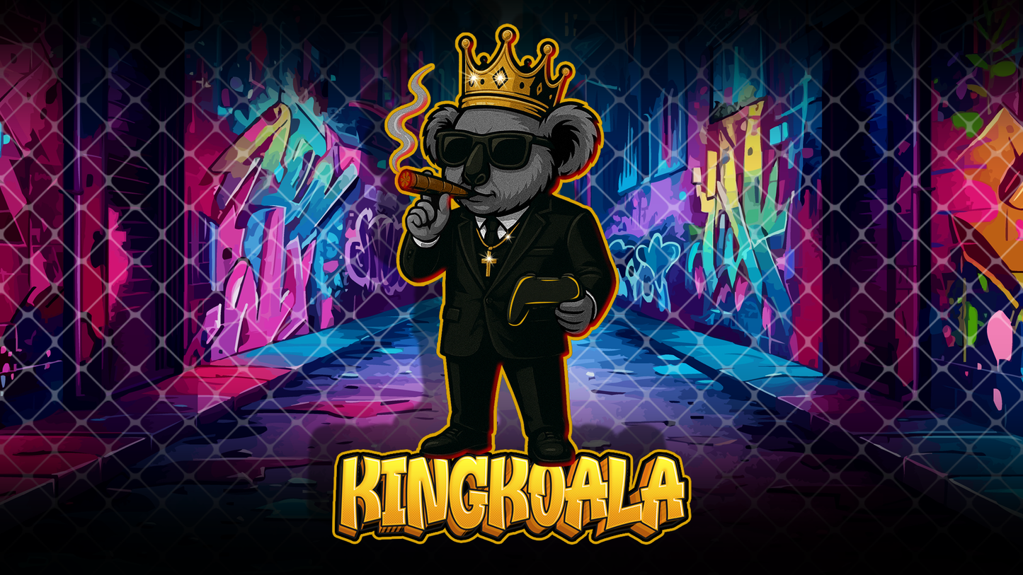 City King Mascot Logo