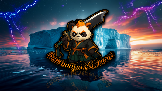 Phantom Panda Mascot Logo