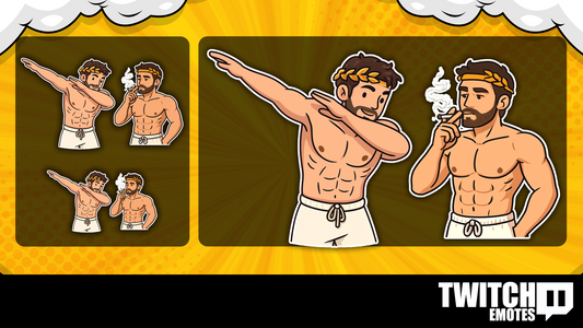 Greek God Stream Emotes